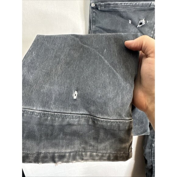 Kuhl Rydr Jeans Men’s 34x32 Vintage Patina Dye Gray Workwear Distressed - Picture 7 of 14